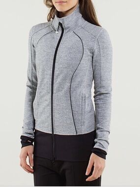 Lululemon Nice Asana Herringbone Jacket